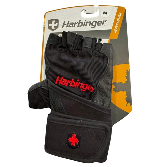 Harbinger Pro Wrist Wraps (114020) Set of 2  size M - NEW - Picture 3 of 5